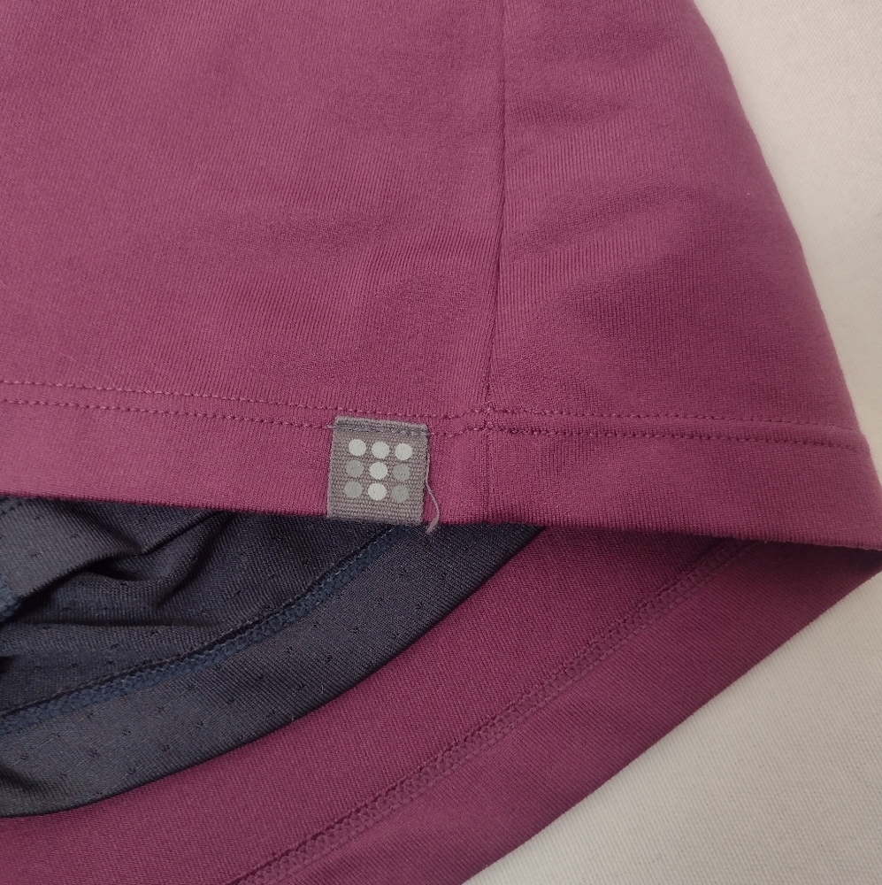 Title Nine Buttah Original Dream Skort 16" Solid Purple Active Athletic Size M - Picture 7 of 14